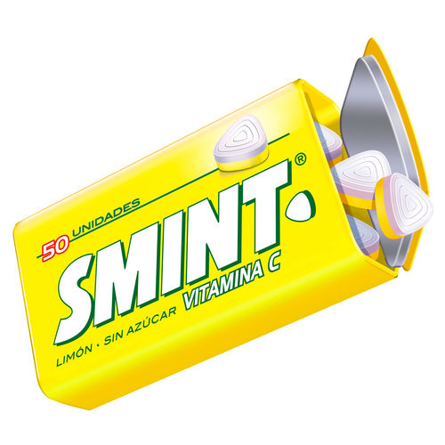 Smint Lemon tin