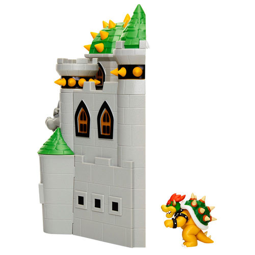 Mario Bros deluxe Bowser Castle playset