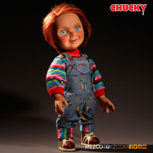 Figura articulada parlante Mueco Diabolico Chucky 38cm