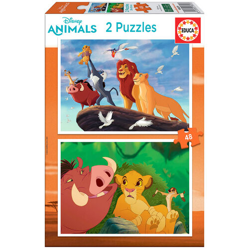 Disney The Lion King puzzle 2x48pcs