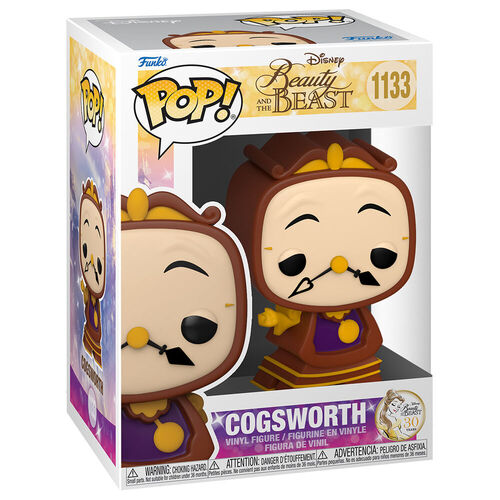 POP figure Disney Beauty and the Beast Cogsworth