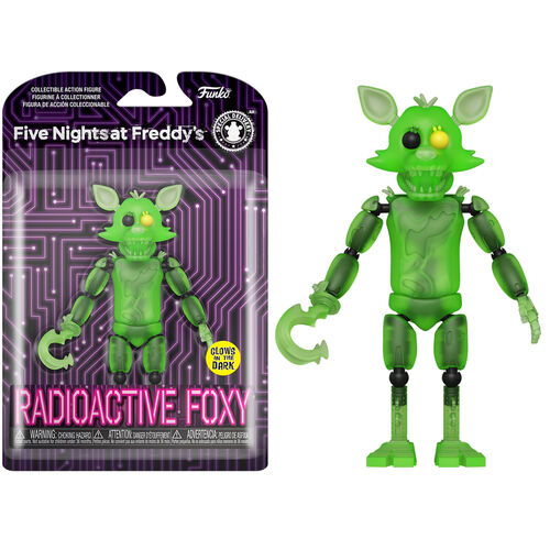 Figura Action Five Nights at Freddys Radioactive Foxy