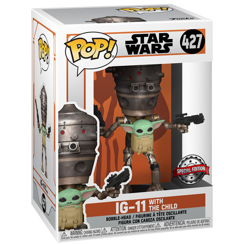 Set figura POP & Tee Star Wars IG-11 With the Child Exclusive