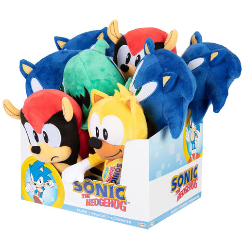 Peluche Sonic The Hedgehog 22cm surtido