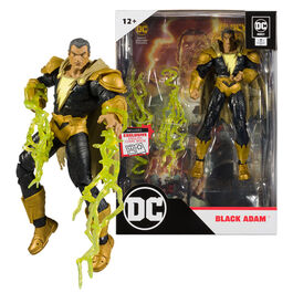 Figura Black Adam + Comic Black Adam DC Comics 17cm