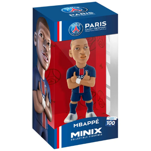 Figura Minix Kylian Mbappe Paris Saint-Germain 12cm