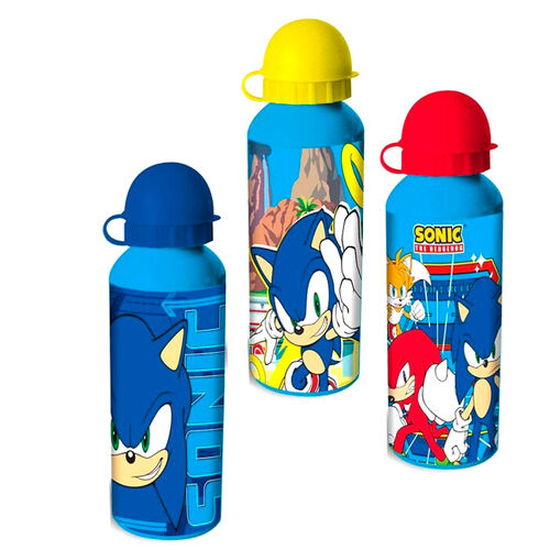 Sonic The Hedgehog aluminium bottle 500ml assorted