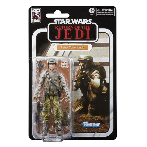 Star Wars Return of the Jedi 40th Anniversary Rebel Commando figure 15cm