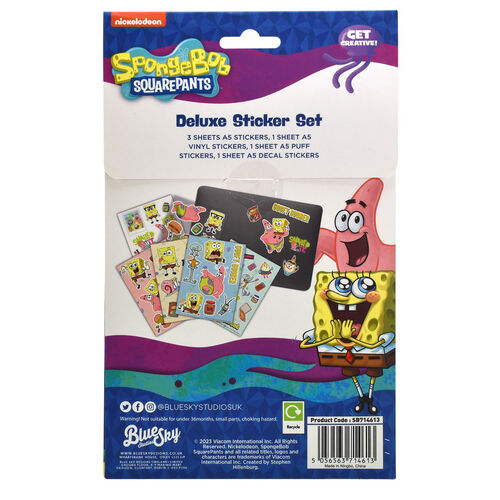 Sponge Bob sticker set