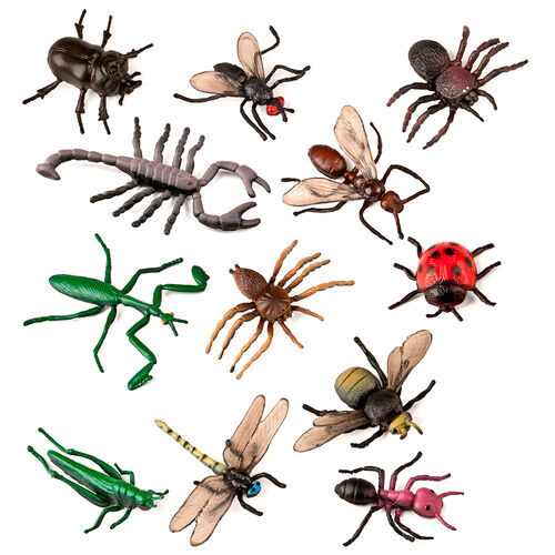 Set Animales Insectos 12pzs