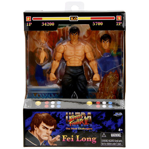 Figura Fei-Long Street Fighter II 15cm