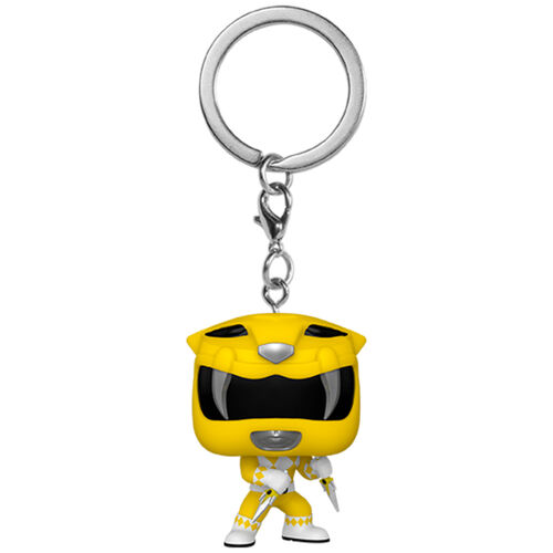 Pocket POP Keychain Power Rangers 30th Anniversary Yellow Ranger