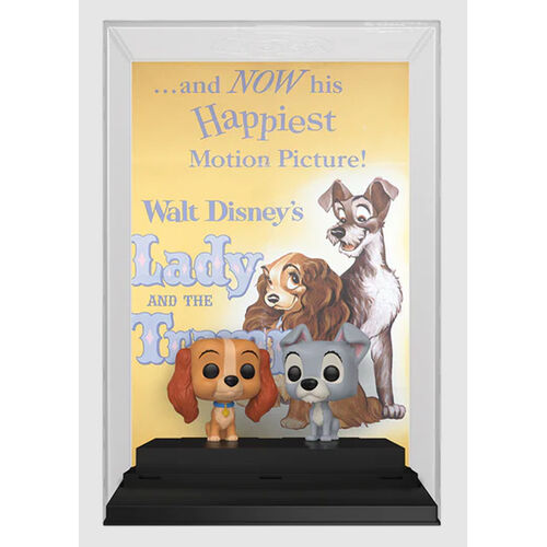POP figure Poster Disney 100th Anniversary Lady and the Tramp