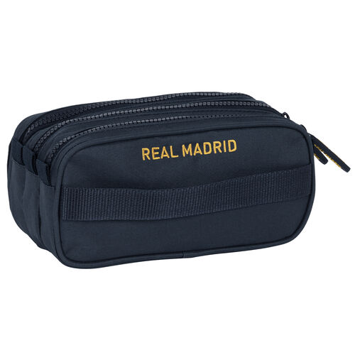 Real Madrid adaptable triple pencil case
