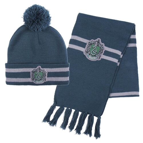 Harry Potter Slytherin beanie & scarf set