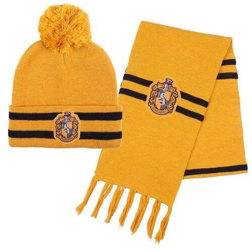 Harry Potter Hufflepuff beanie & scarf set