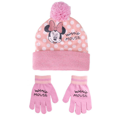 Disney Minnie hat and gloves set