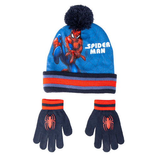 Set gorro y guantes Spiderman Marvel