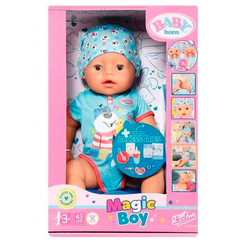 BABY born boy doll 43cm