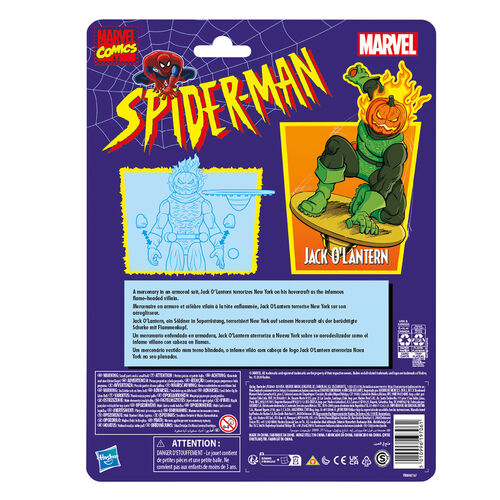 Marvel Spiderman Jack O Lantern figure 15cm