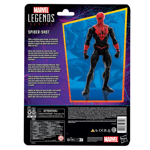 Marvel Spiderman Spider-Shot figure 15cm
