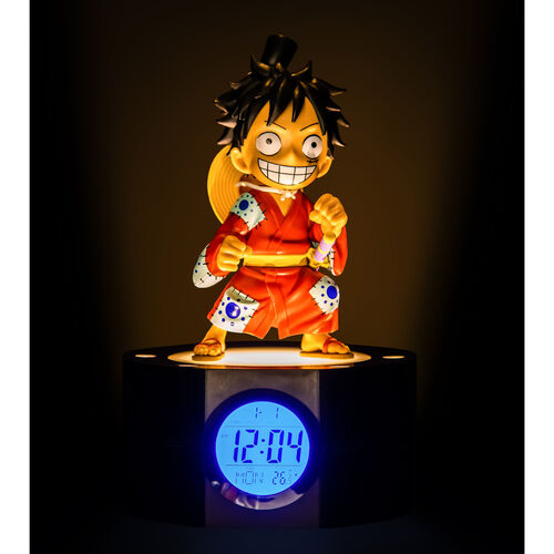 One Piece Luffy alarm clock figure 20cm