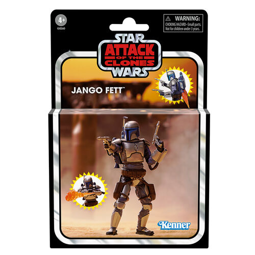 Star Wars Attack of the Clones Jango Fett figure 9,5cm