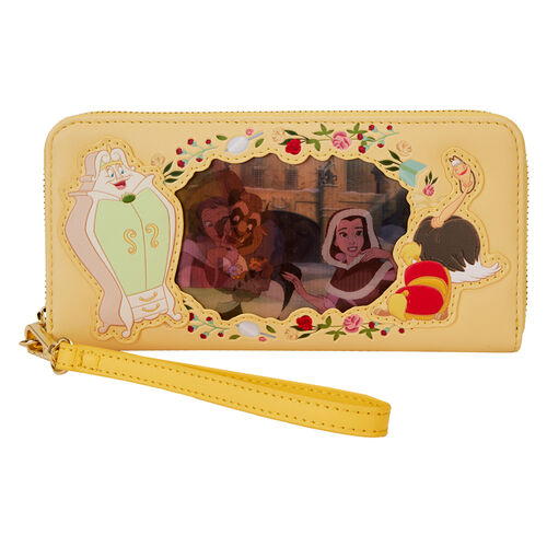 Loungefly Disney Beauty and the Beast lenticular wallet