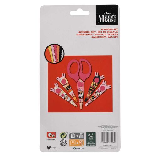 Disney Minnie Scissors + 5 covers blister