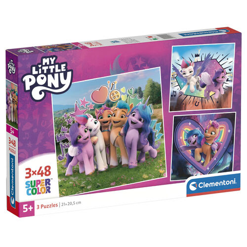My Little Pony puzzle 3x48pcs