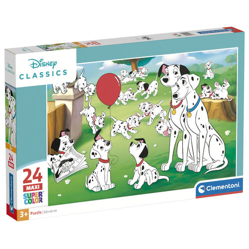 Puzzle maxi 101 Dalmatas Disney 24pzs