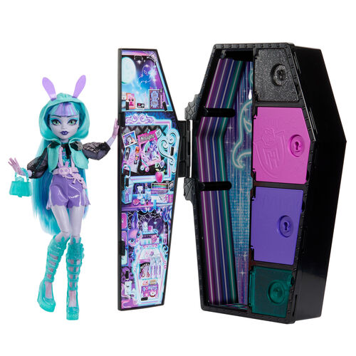 Monster High Skullmate Secrets Neon Frights Twyla doll 25cm