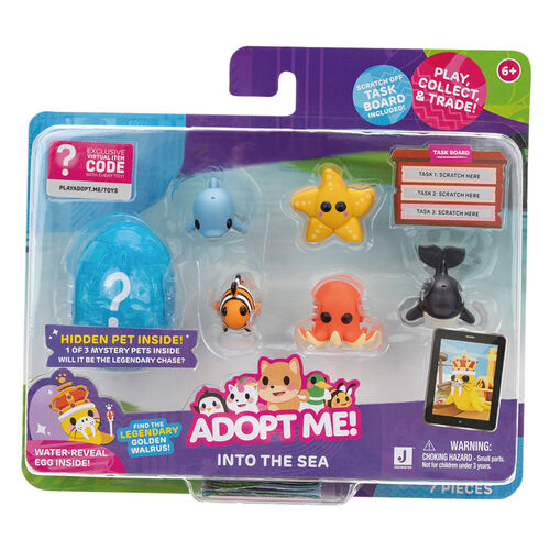 Adopt Me! Into the Sea pack 6 figures