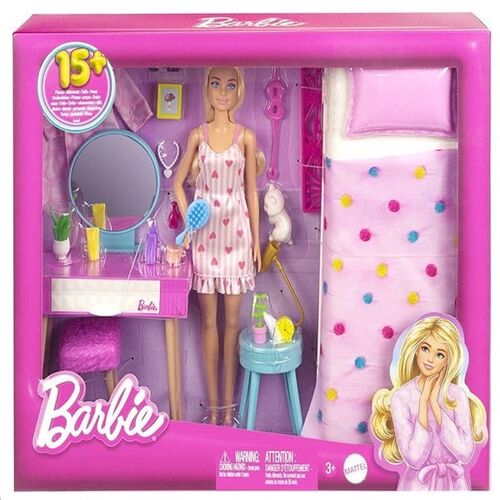 Barbie Bedroom + doll