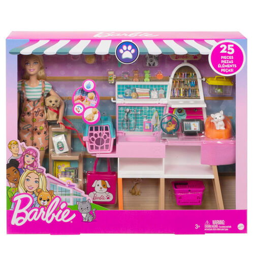 Mueca + Tienda Mascotas Barbie