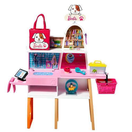Barbie Pet Supply Store + doll