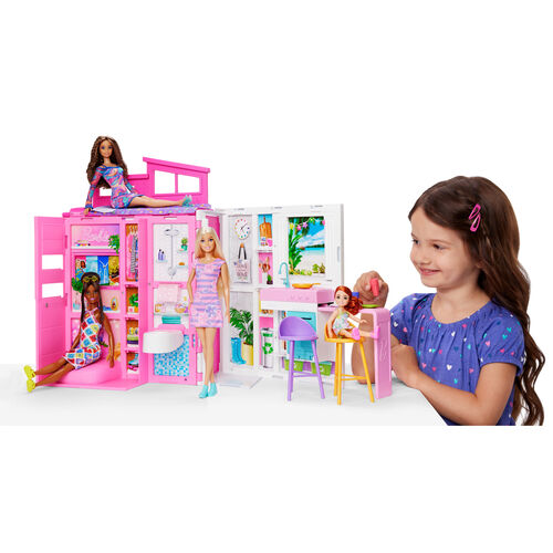 Barbie Getaway House + doll