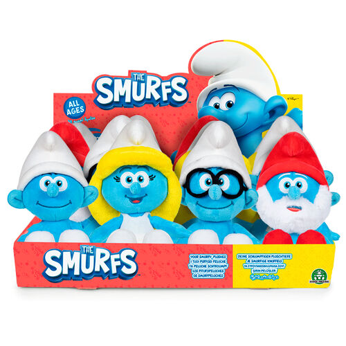 The Smurfs assorted plush toy 20cm