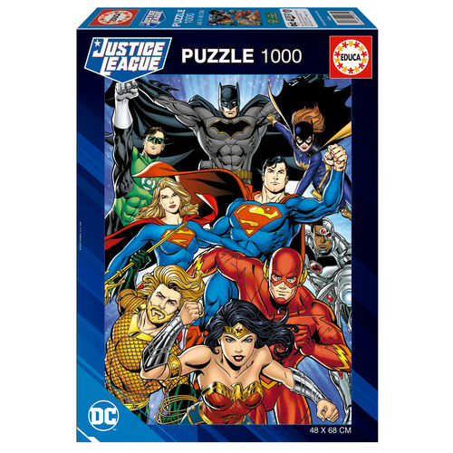 Puzzle La Liga de la Justicia DC Comics 1000pzs