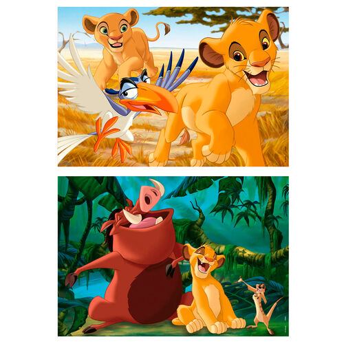 Disney The Lion King wood puzzle 2x16pcs