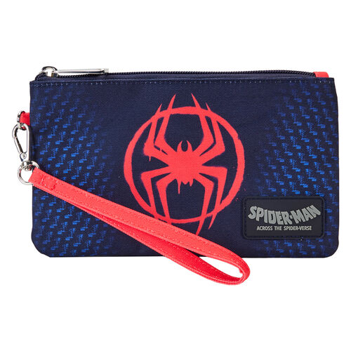 Loungefly Marvel Spider-Verse Miles Morales Suit pouch wristlet