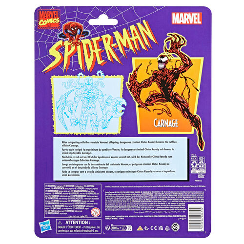 Figura Carnage Spiderman Marvel 15cm