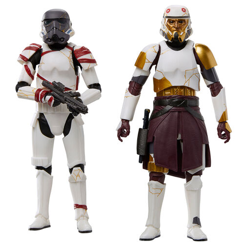 Blister 2 figuras Captain Enoch & Night Trooper Ahsoka Star Wars 15cm