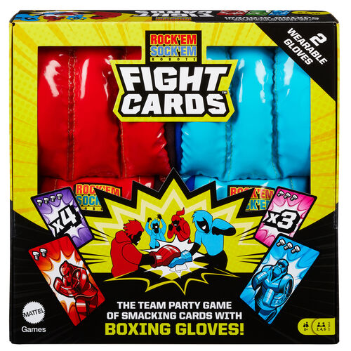 Rock Em Sock Em Robots Fight Cards board game