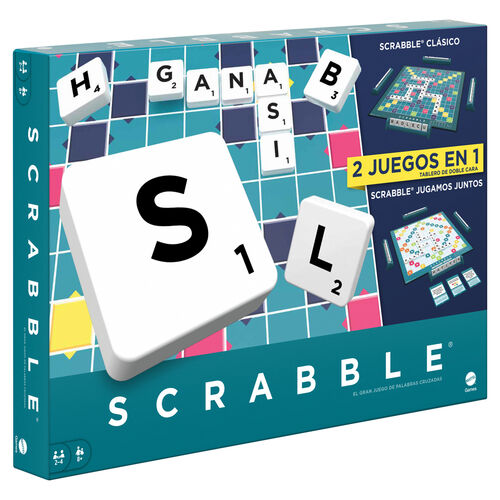Spanish Scrabble board game