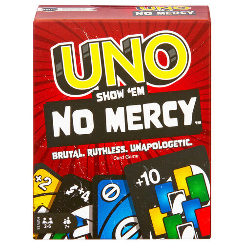 Juego cartas UNO No Mercy