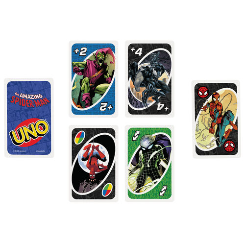 Marvel Spiderman UNO card game