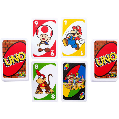 UNO Super Mario Bros card game