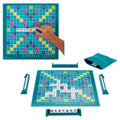 Spanish Scrabble board game