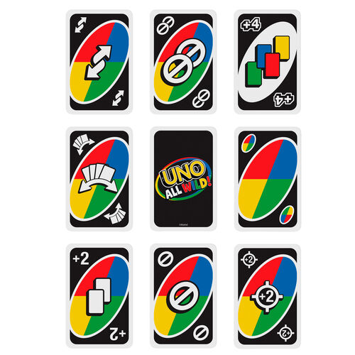 UNO All Wild! card game